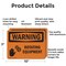 Signmission Rotating Equipment OSHA Warning Sign, Aluminum, 10in W x 7in L, 2PK OS-2PACK-WS-A-710-L-12828 - alternate 7